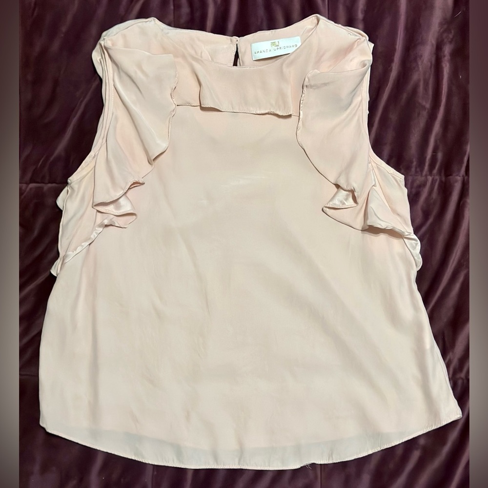 Amanda Uprichard silk blouse size medium